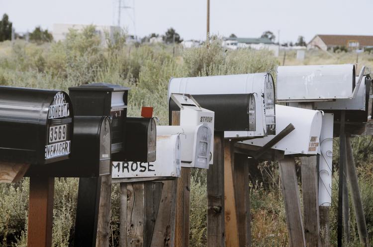 row-of-mailboxes