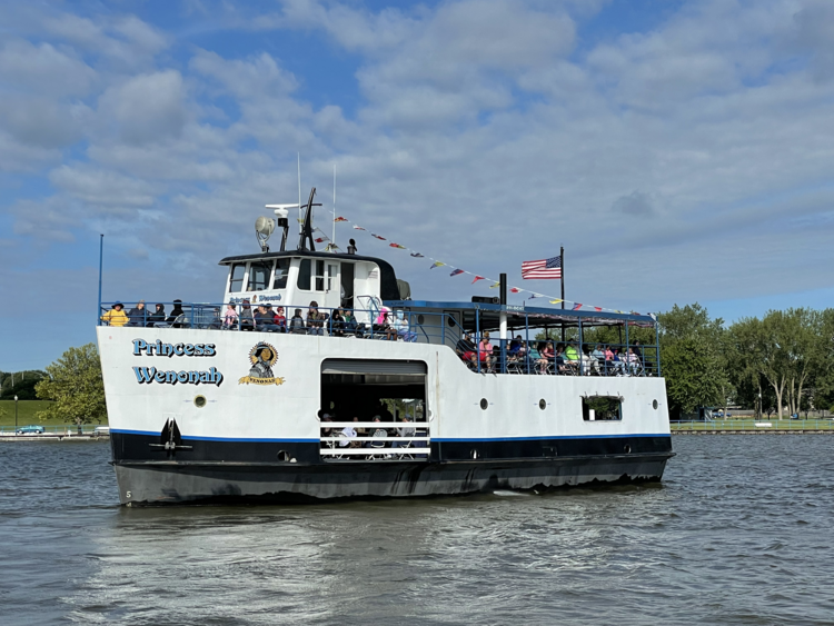 Beat the heat with a free Bay City Boat Lines tour compliments of Ieuter  Insurance Group and Auto-Owners Insurance